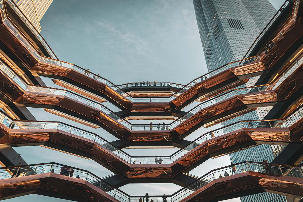 high rise architectural photography of city building urban